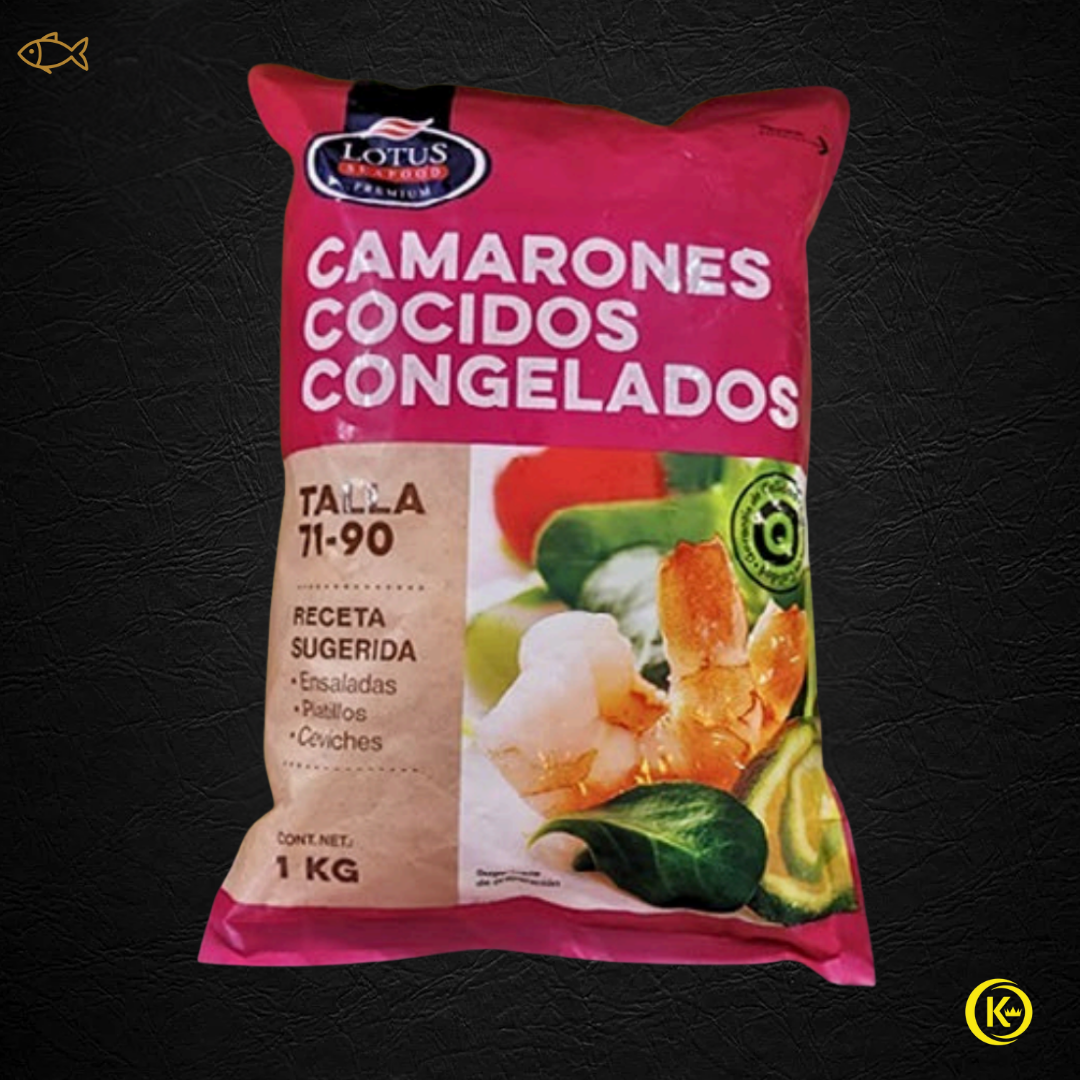 Camarón Cocido 71–90 (Extrachico)